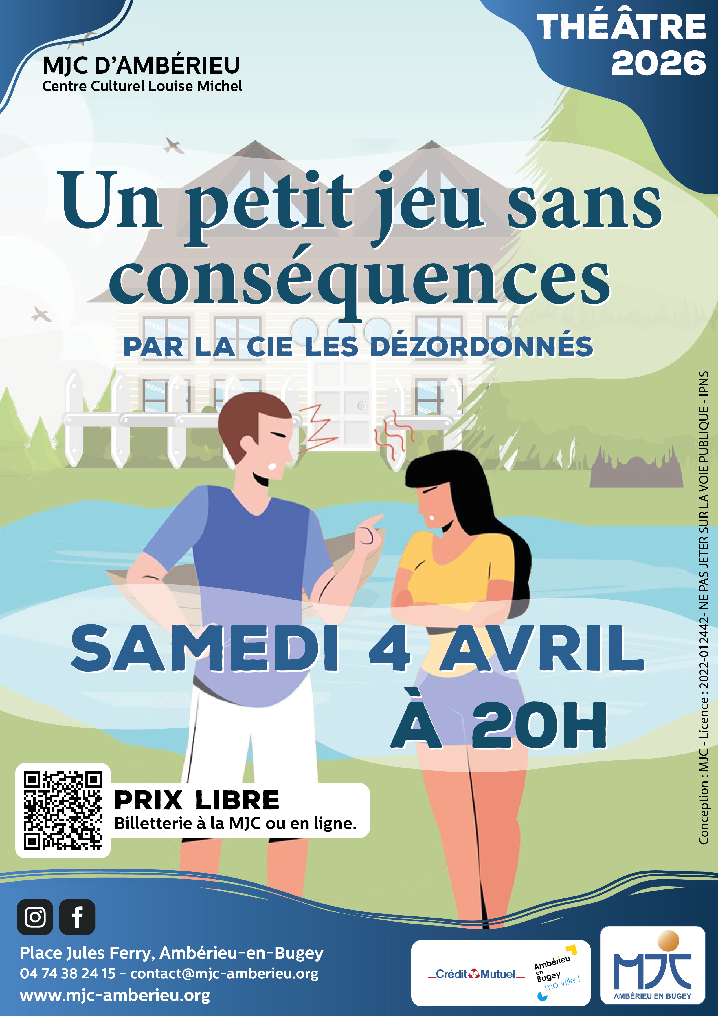 Samedi 4 Avril à 20h